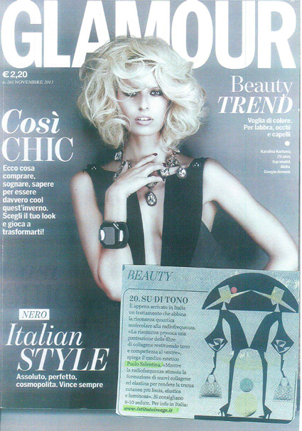 Beauty su di tono – Glamour (Novembre 2013)