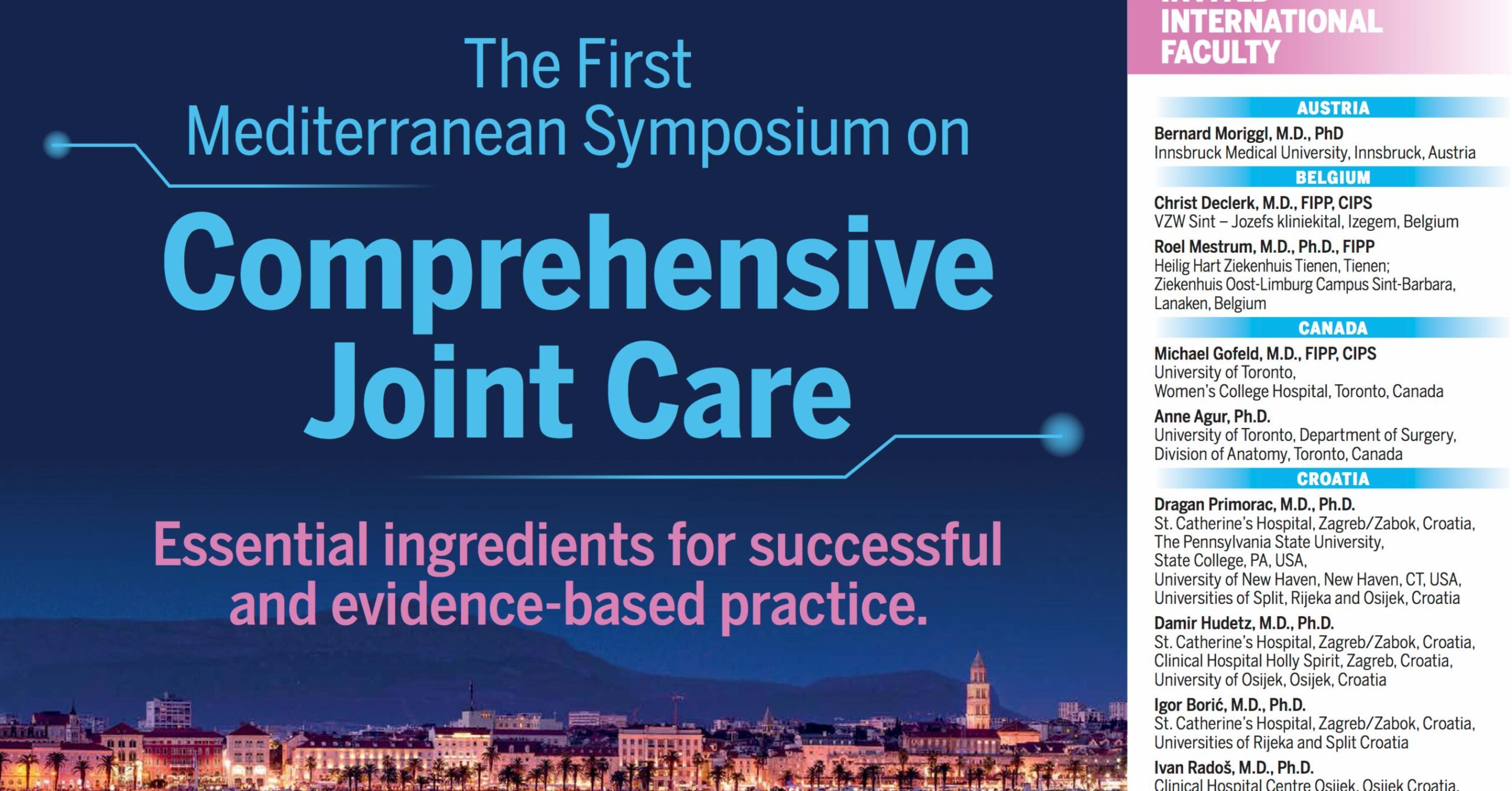 Lipogems at the Comprehensive Joint Care Conference in Split